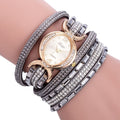 New Casual Rhinestone Watch Dress Ladies Bracelet Watch Analog Quartz Watch for Women