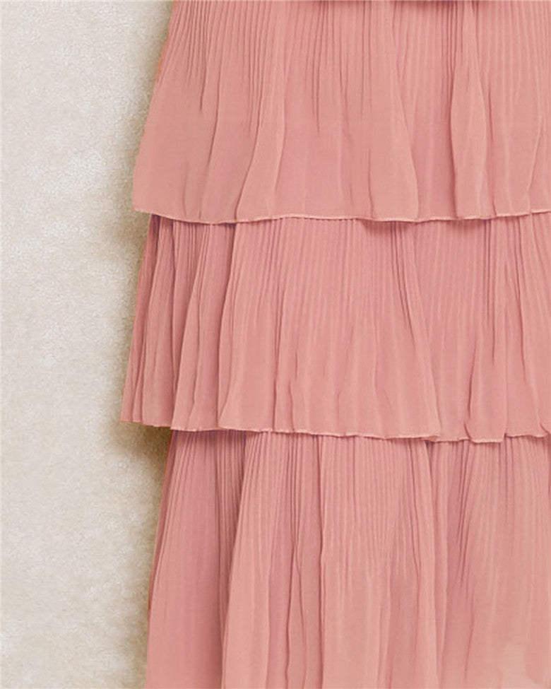 Ladies Fashion Sexy Pleated Skirt
