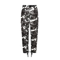 Camouflage Print Cargo Trousers Casual Trousers