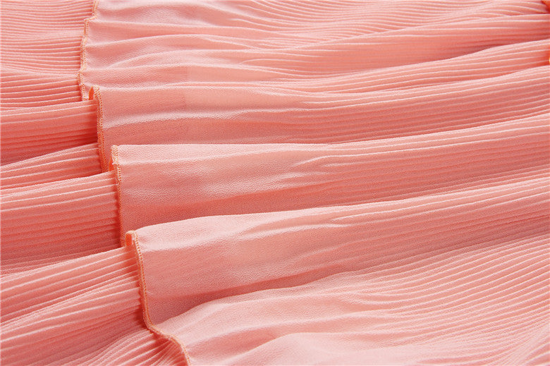 Ladies Fashion Sexy Pleated Skirt