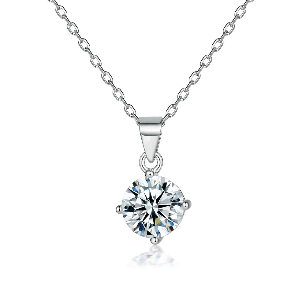 S925 Sterling Silver Rings Ear Studs Necklace