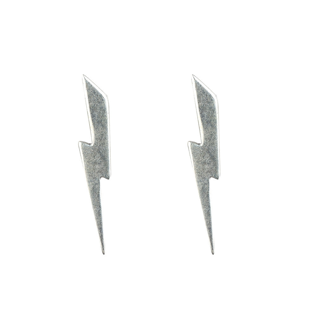 Exaggerated Personalized Lightning Ear Rings