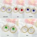 Color Geometric Advanced Sense Ear Rings