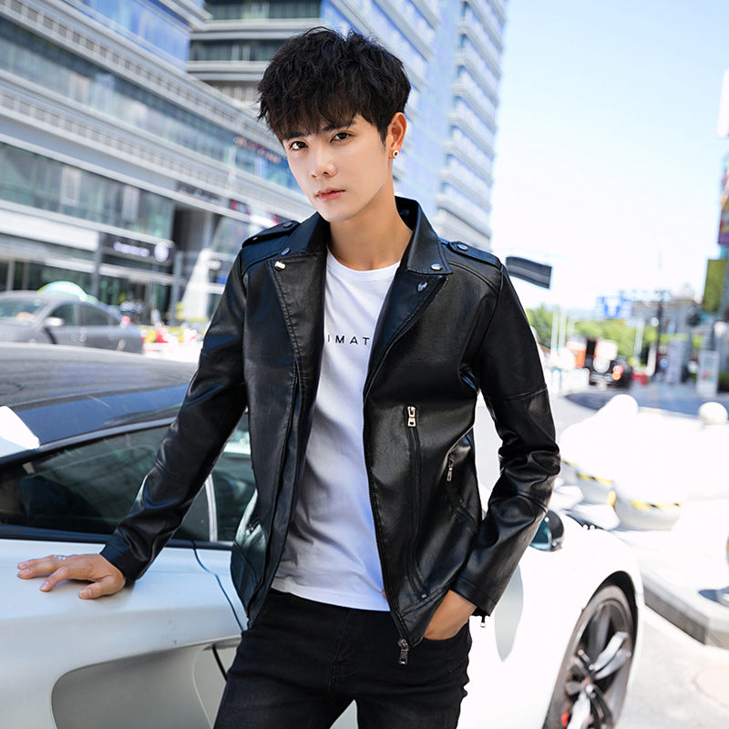 Men's leather coats
