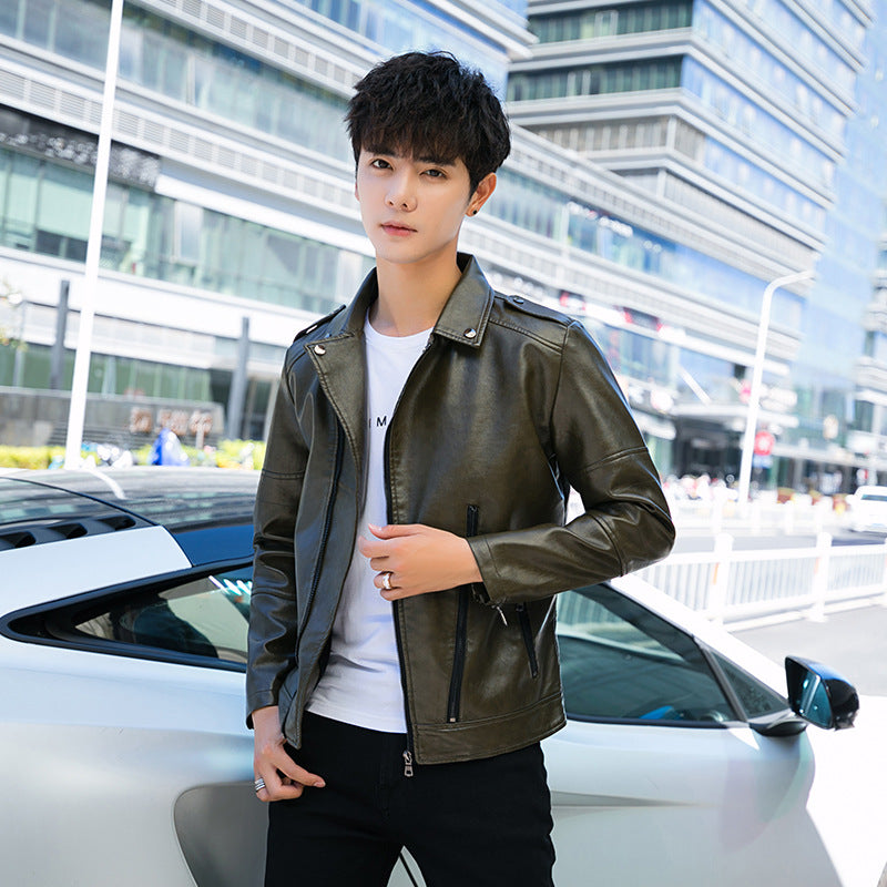 Men's leather coats
