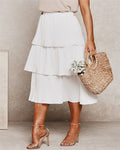 Ladies Fashion Sexy Pleated Skirt